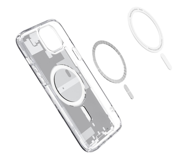 Spigen Ultra Hybrid Mag Magsafe do iPhone 15 zero one white - 1178943 - zdjęcie 4